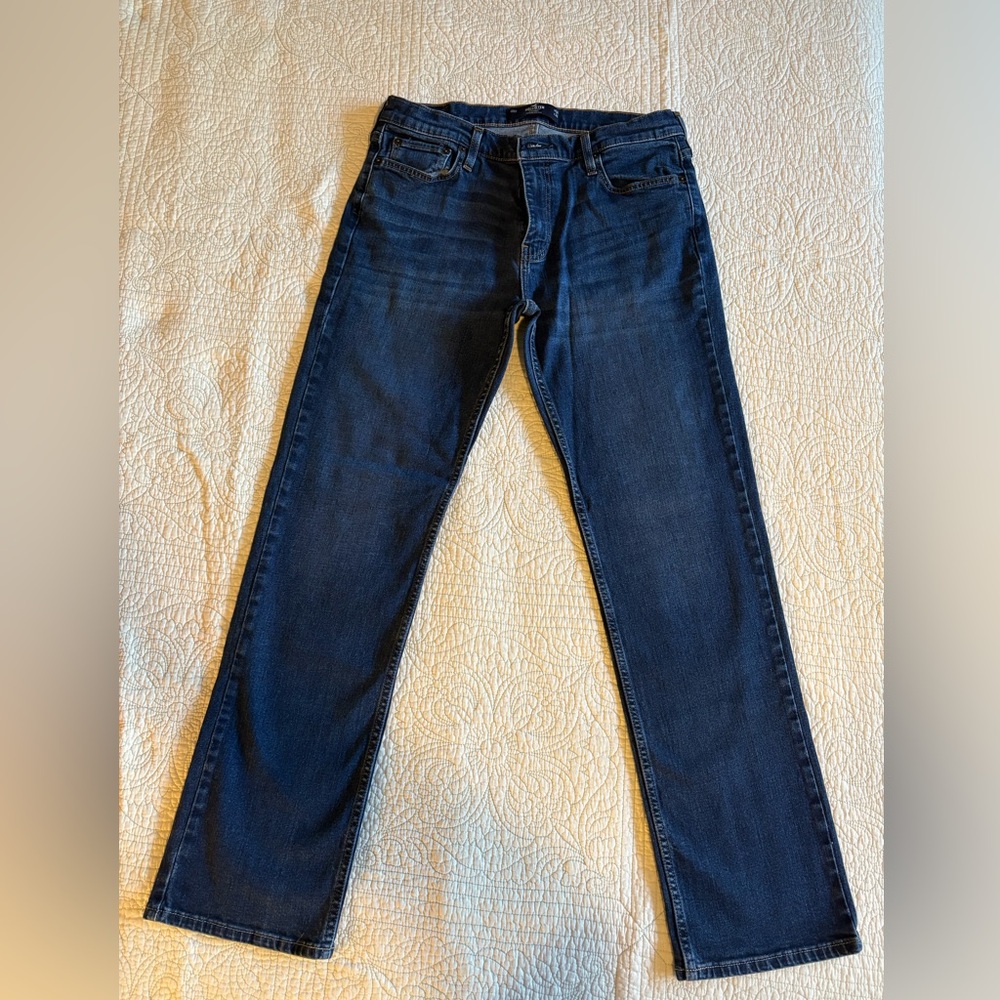 Hollister Dark Blue Straight Men's Jeans
